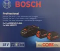 Produktbild: Bosch Professional Akku-Starter-Set GBA 18 V 2x ProCore 18V 5,5Ah 1600A0214C