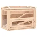 Produktbild: vidaXL Hamsterkäfig 80x40x43 cm Massivholz Tanne