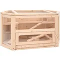 Produktbild: vidaXL Hamsterkäfig 80x40x43 cm Massivholz Tanne