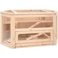 Produktbild: vidaXL Hamsterkäfig 80x40x43 cm Massivholz Tanne