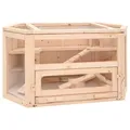Produktbild: Hamsterkäfig Käfig Mäusekäfig Nagerkäfig Kleintierkäfig Massivholz Tanne vidaXL
