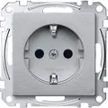 Produktbild: Merten Steckdose System M Aluminium MEG2400-0460 1St.