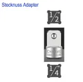 Produktbild: Stecknuss Adapter weiblich 1/4