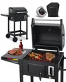 Produktbild: Grill Holzkohlegrill Grillwagen Holzkohle Kohlegrill Wagen Grillfläche Juskys®