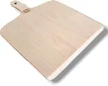 Produktbild: Wood Lab Pizzaschieber aus Birkenholz 30 x 41,5 x 7 mm, Glatte Oberfläche,Pizzaschaufel,Pizzabrett,Brotbrett,Flammkuchenbrett,
