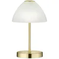 Produktbild: Reality Leuchten LED-Tischleuchte Queen Metall Gold Messing