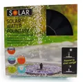 Produktbild: Wasserfontäne mit Solarzellen Solar Springbrunnen mit 3 Sprüheffekten POOL TEICH