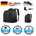 Produktbild: Laptop Rucksack Herren 17 Zoll USB Ladeanschluss Anti Diebstahl