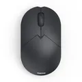 Produktbild: Hama Mini Maus kabellos (optische Funkmaus ohne Klickgeräusch, für Rechtshänder/Linkshänder, 3 Tasten, 1600 DPI, 2,4 GHz Technologie, Standby Modus, ideal als Computermaus, Laptopmaus) schwarz