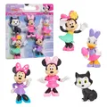 Produktbild: Just Play Disney Junior Minnie Mouse Minifiguren 5er-Pack, 4,3–6,9 cm große Sammelfiguren, Kinderspielzeug ab 3 Jahren