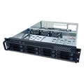 Produktbild: Fantec 2U Servergehäuse mit 12G/6G Backplane für 8x SATA/SAS HDD/SSD, extern (2580)
