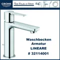 Produktbild: GROHE LINEARE 32114001 Einhebelmischer Waschbecken Armatur  EcoJoy nur 5,7 l/min