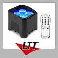 Produktbild: beamZ BBP94W Batterie Uplight Par 4x12W WDMX