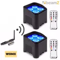Produktbild: BeamZ BBP94W Akku Uplighting Set 
