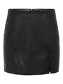Produktbild: ONLLENI Faux Leather Slit Skirt PNT NOOS
