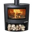 Produktbild: ADURO Kaminofen 15-2, 6,5 kW Korpus schw., H840xB780xT370