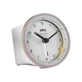 Produktbild: BRAUN Funkwecker BC 07 PW-DCF weiß Kunststoff, Ø 8,0 cm