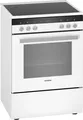 Produktbild: Siemens HK9R3A220 iQ300 EEK: A Elektro-Standherd, Glaskeramik, 60 cm breit, Schnellaufheizung, 3D-Heißluft, weiß