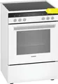 Produktbild: Siemens Elektro-Standherd HK9R3A220 60cm Weiß Glaskeramik A 66L 7 Heizarten