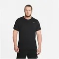 Produktbild: Nike T-Shirt Nike Dri-FIT Men's Fitness T-Shirt Kurzarm, Rundhalsausschnitt schwarz XXL (60/62)