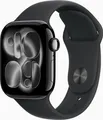 Produktbild: Apple Watch Series 11 (schwarz (glänzend), Aluminium, 42