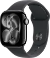 Produktbild: Apple Watch Series 11 5G 42 mm Schwarz Sportarmband S/M MF834ZR/A