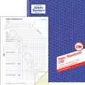 Produktbild: AVERY Zweckform Formularbuch Tages-/Regiebericht DIN A4 2x 40 Seiten 1780