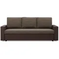 Produktbild: Sofa, Braun, Braun, Textil, 3-Sitzer, 220x92x92 cm, Wohnzimmer, Sofas & Couches, Sofas, 3-Sitzer Sofas