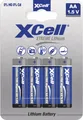 Produktbild: XCell AA, Mignon Lithium Batterie, XTREME Lithium Batterie FR6, L91 1,5V 4er Blister