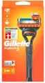 Produktbild: Gillette Fusion5 Nassrasierer Herren + 1 Ersatzklinge Schwarz Präzision