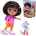 Produktbild: Dora - Beste Freundin Puppe - Größe 22 cm, mit kämmbarem Haar, Rucksack und AFFE