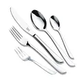 Produktbild: Justinus Besteck-Set 12 Personen, 60-tlg. Twist Essbesteck Tafelbesteck, Silber
