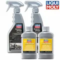 Produktbild: LIQUI MOLY 1538+1554 2x Gummipflegemittel Gummipflege & 2x Leder Pflege Reiniger