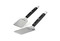 Produktbild: BURNHARD® Grillbesteck-Set Grillspachtel und Grillschaber, Set 2-tlg. Edelstahl, (2 tlg), Grillspachtel und Grillschaber Edelstahl für Grillplatten