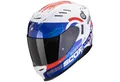 Produktbild: Scorpion Exo Motorradhelm Scorpion Exo-520 Evo Air Integralhelm Titan Weiss / Blau / Rot (1er Set)