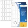Produktbild: Herma Universaletikett Maße: 12 X 30 Mm (b X H) Werkstoff: Papier