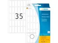 Produktbild: Vielzwecketiketten Herma, 12 x 30 mm, selbstklebend, permanent, matt, 1120 Stück, weiß