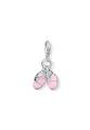 Produktbild: THOMAS SABO Kettenanhänger Charm Pink Babyschuhe (Set)