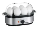 Produktbild: Cloer 6099 Eierkocher, 400 W, 6 Eier, Antihaftbeschichtung, Edelstahl/schwarz