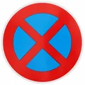 Produktbild: ORIGINAL Verkehrszeichen Nr 283 Halteverbot Verkehrsschild Schild Strassenschild