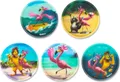 Produktbild: ergobag Accessoires Klettbilder-Set 5-tlg Kletties 067 Flamingo
