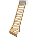 Produktbild: Kordo Treppe 1/4 Gewendelt Rechts Fichte Normandie