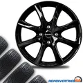 Produktbild: 4x Alu Winterräder für Audi 80/90 Reifen 185/65R15 Dunlop