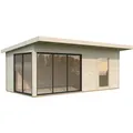 Produktbild: Palmako Gartenhaus Andrea Slide Naturbelassen 595 cm x 300 cm FSC®