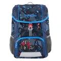 Produktbild: Step by Step Rucksack-Set Kid „Tractor Freddy“, blau, mit Sitzkissen, ergonomischer Mini-Ranzen mit höhenverstellbarem Brustgurt, für Kindergarten, Vorschule und Freizeit, 13 l