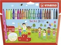 Produktbild: STABILO Fasermaler Trio A-Z 24er Karton-Etui(S)