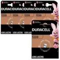 Produktbild: 5x Duracell CR1220 DL1220 Lithium Knopfzelle 3V Batterie BR 1220 CR 1220