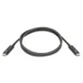 Produktbild: Lenovo 4x90u90617  Thunderbolt-kabel 0,7m 40 Gbit/s Schwarz