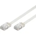 Produktbild: goobay RJ-45 Netzwerkkabel 1,0 m weiß bis zu 1,00 Gbit/Sek. bis zu 250 MHz, 1 St.