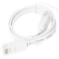 Produktbild: Goobay CAT 6 Flach-Patchkabel, U/UTP, weiß